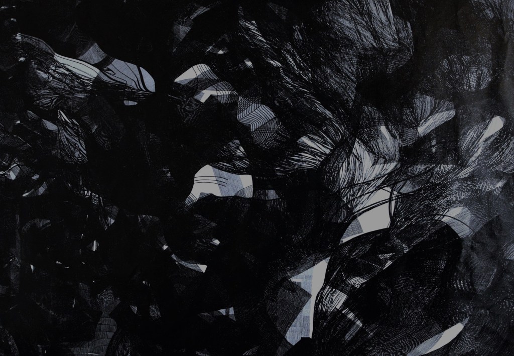 Night
2024, linen canvas, acrylic markers, varnish, 140×200 cm (part of diptych)