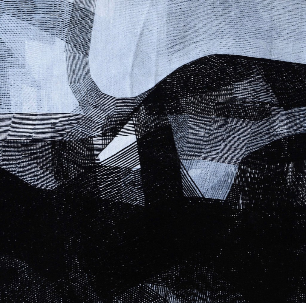 Untitled
2025, linen canvas, acrylic markers, varnish, 30×30 cm